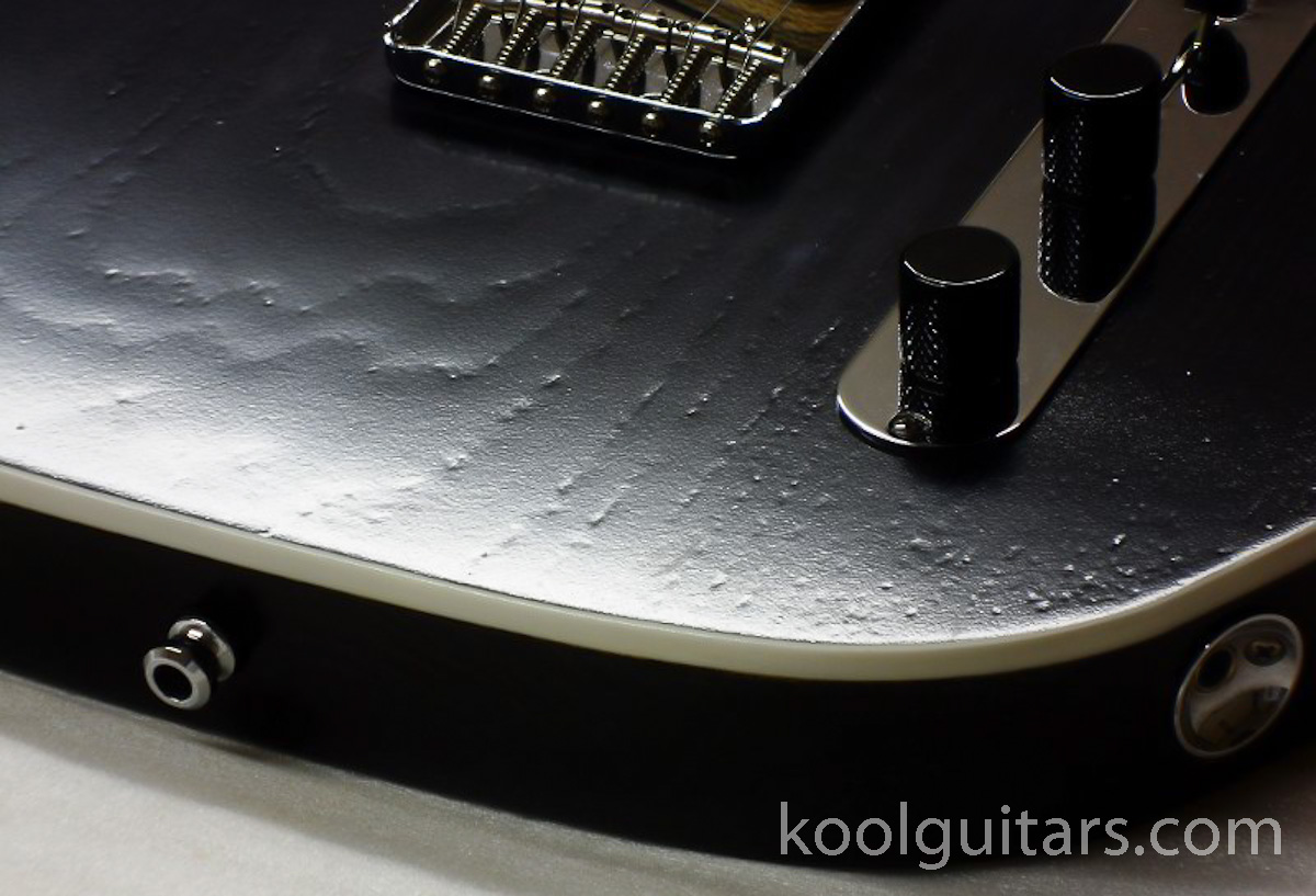 telecaster di liuteria, black bauty, koolguitars