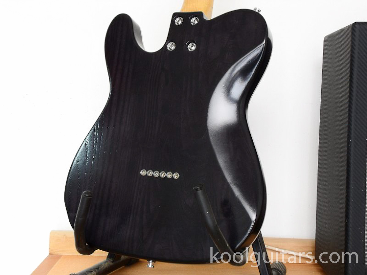 telecaster di liuteria, black bauty