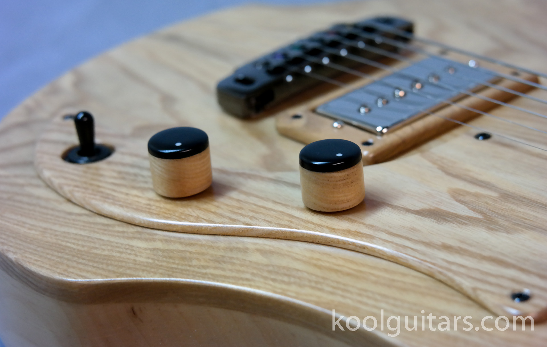 manopole  chitarra in legno