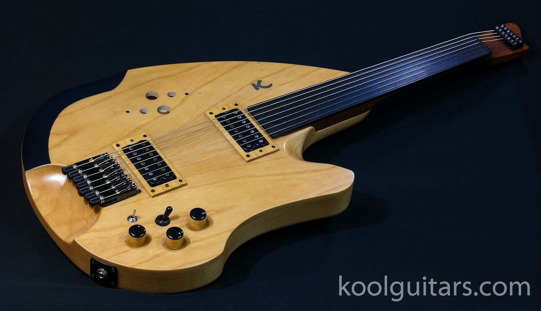 headlessguitar, 7 strings, fretless guitar, ud