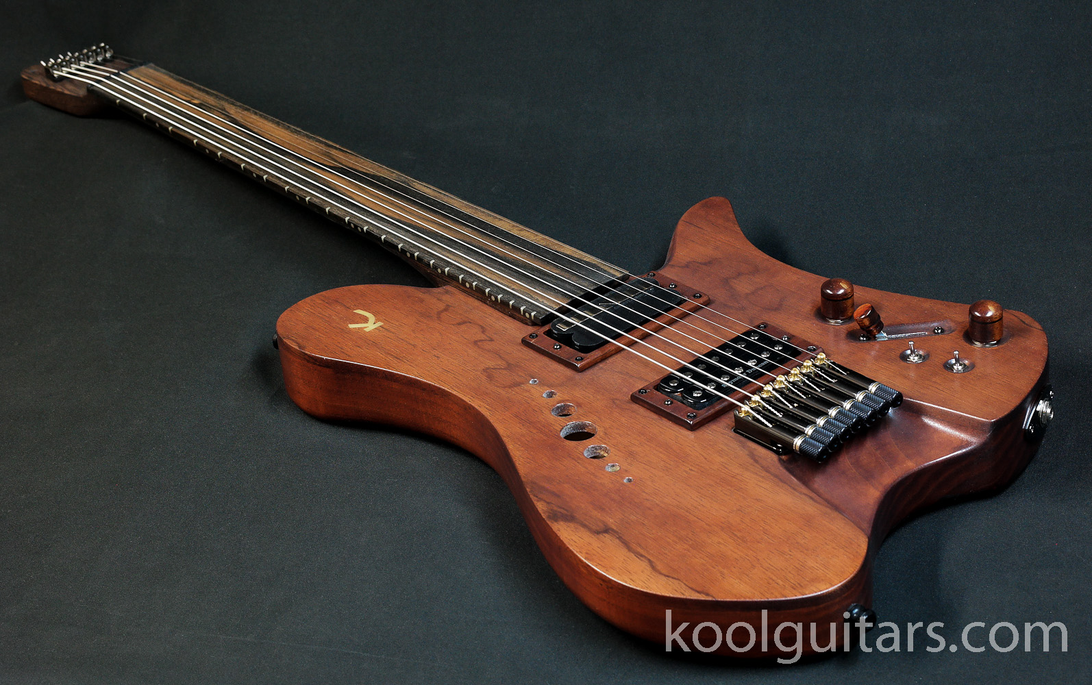 fretless custom guitar, fretlessguitar, prs scale, THE SPHINX 7 strings guitar, sustaniac pickup, seymour duncan